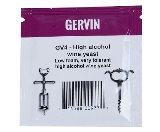 Винные дрожжи Gervin GV4 High Alcohol Wine 5 гр